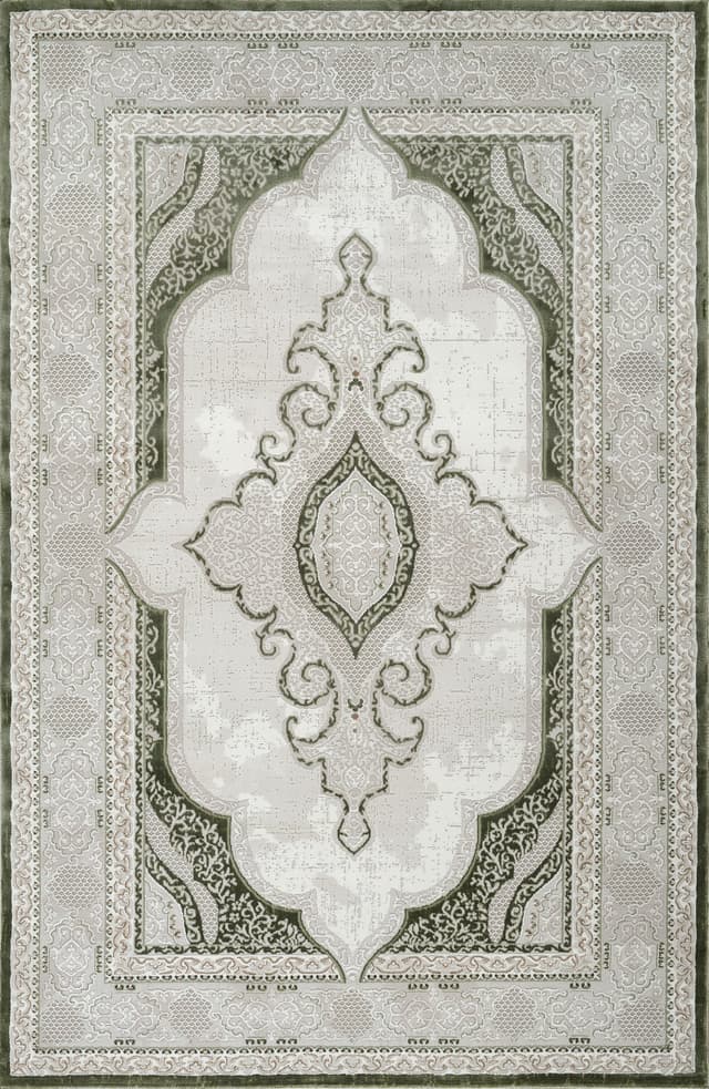 Merry MR226A Area Rug Cream/Green — photo 1