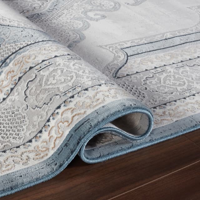 Merry MR226A Area Rug Grey/Navy — photo 3