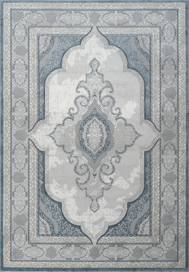 Merry MR226A Area Rug Grey/Navy — photo 1