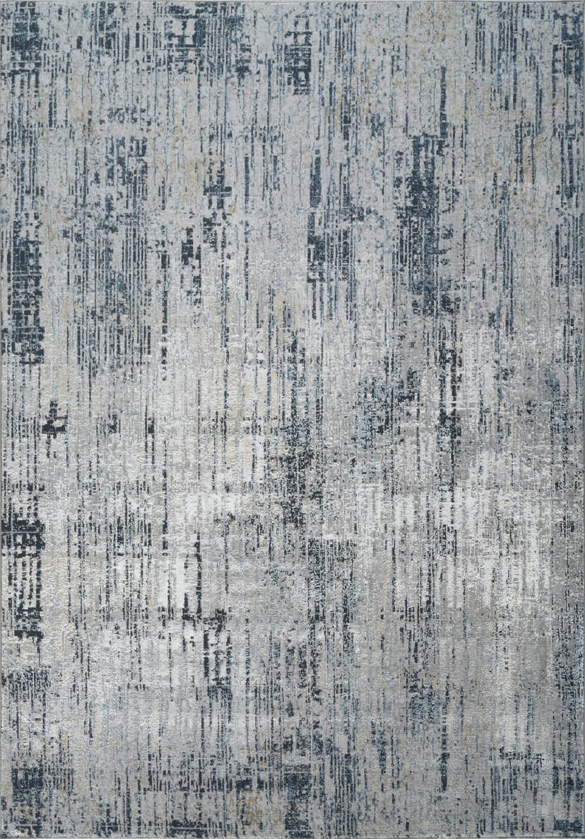 Li Paris LP248 Area Rug Grey/Navy