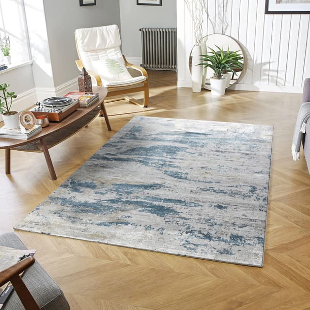 Li Paris LP272 Area Rug Grey/Navy — photo 2