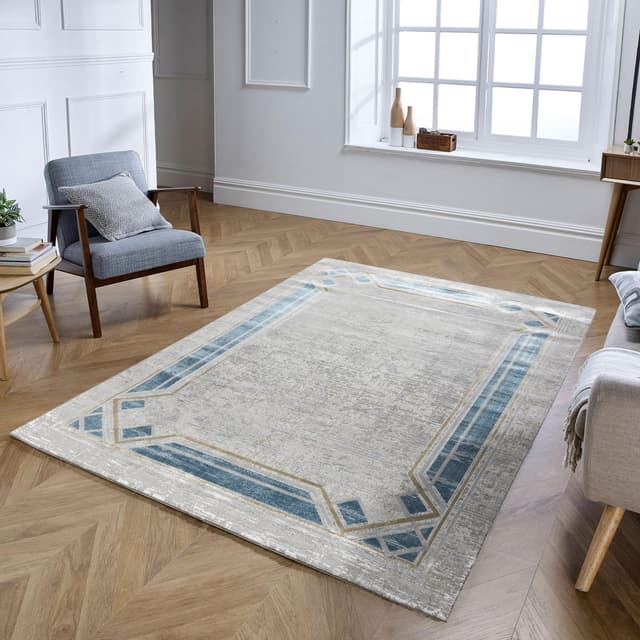 Li Paris LP 217 Area Rug Grey/Navy — photo 2