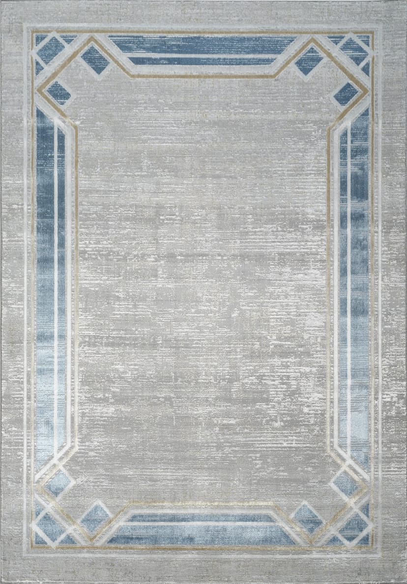 Li Paris LP 217 Area Rug Grey/Navy