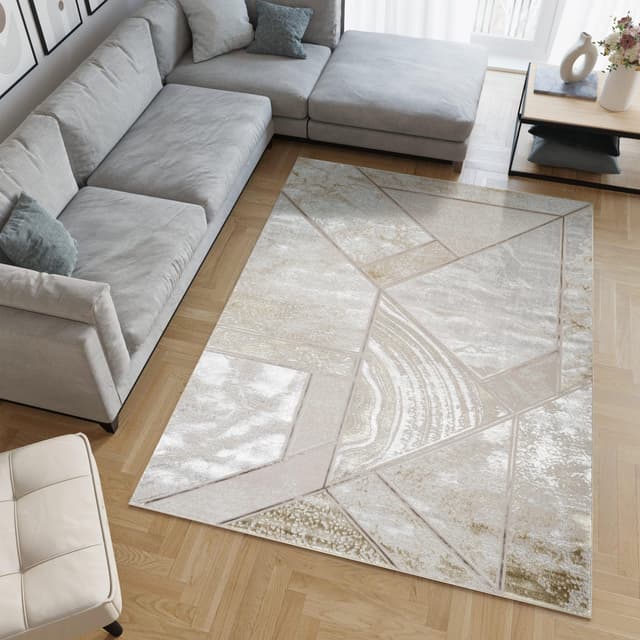 Li Paris LP203 Area Rug Cream/Brown — photo 2
