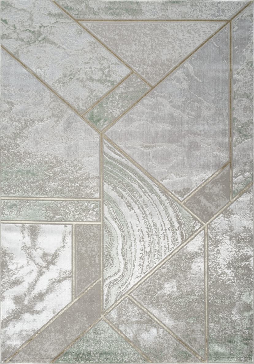Li Paris LP203 Area Rug Cream/Green