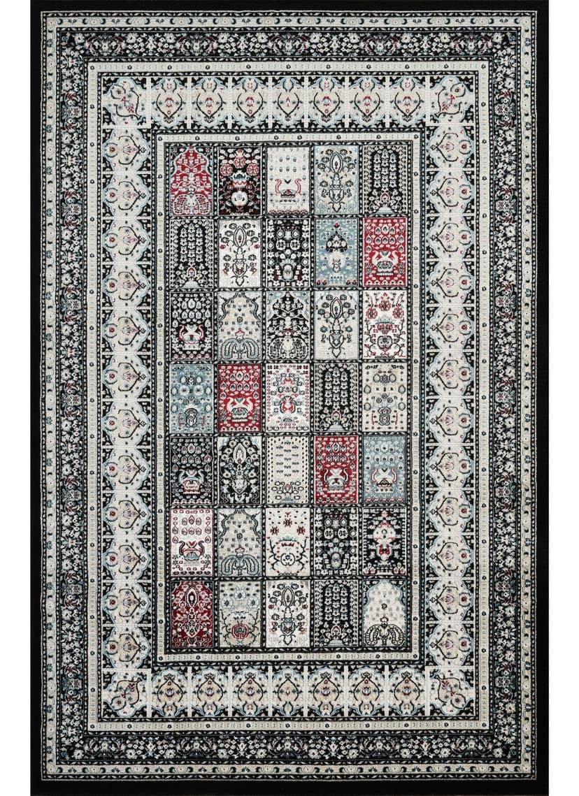 Hereke 4763 Area Rug Black