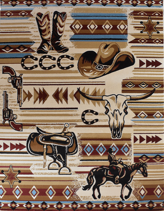 Great West Area Rug WRGLR-H5295 Rose Beige — photo 1