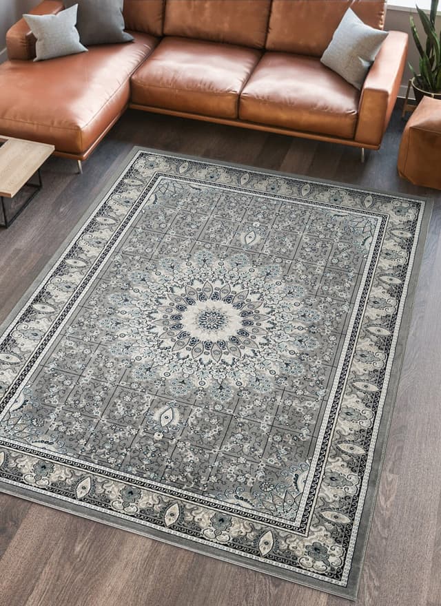 Hereke 478 Area Rug Grey — photo 3