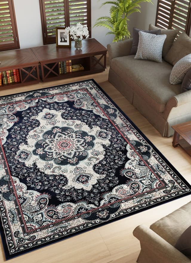 Hereke 470 Area Rug Navy — photo 3