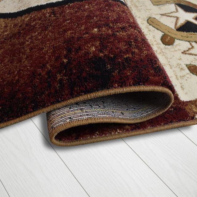 Great West Area Rug WRGLR-H10009 Brown Beige — photo 3
