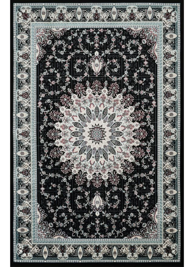 Hereke 478 Area Rug Black — photo 1