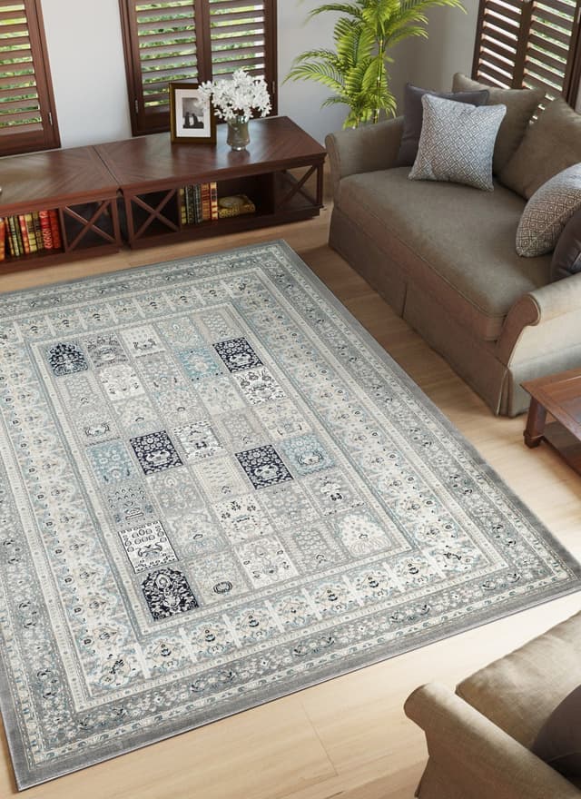 Hereke 4763 Area Rug Grey — photo 3