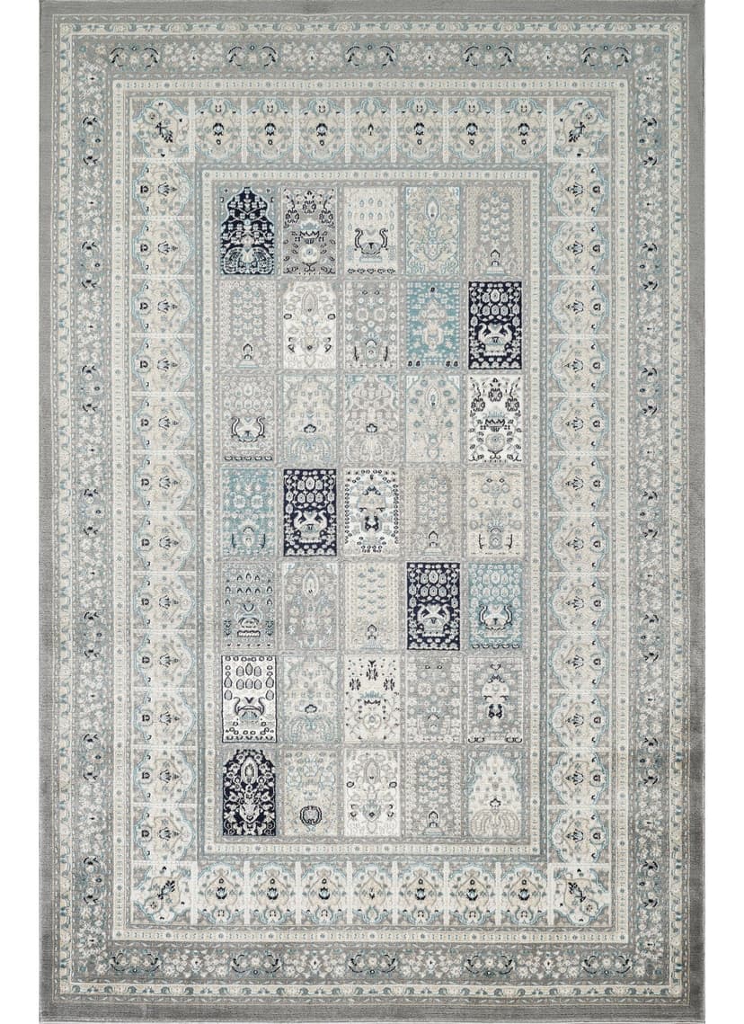 Hereke 4763 Area Rug Grey