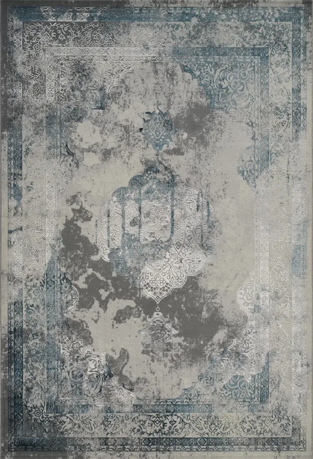 Florence 6341 Area Rug Grey/Blue — photo 1