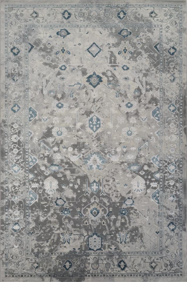 Florence 6344 Area Rug Grey/Blue — photo 1