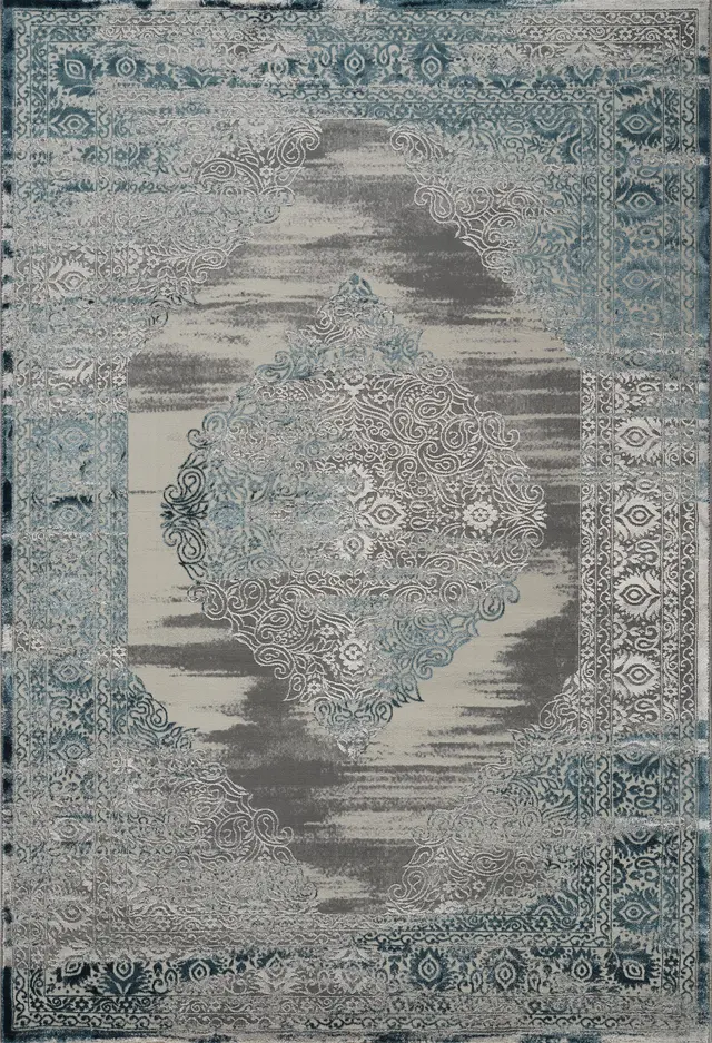 Florence 6772 Area Rug Grey/Blue — photo 1