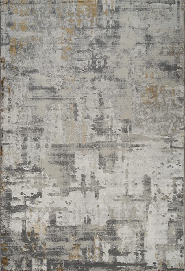 Florence 6015 Area Rug Grey/Gold — photo 1