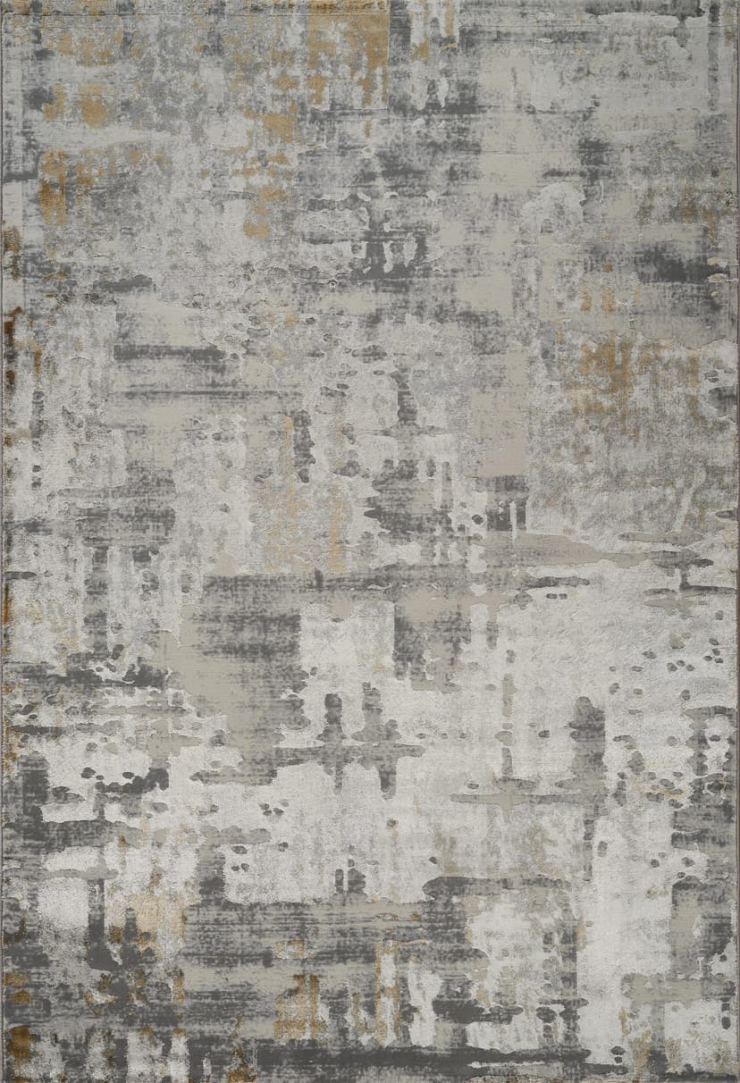 Florence 6015 Area Rug Grey/Gold