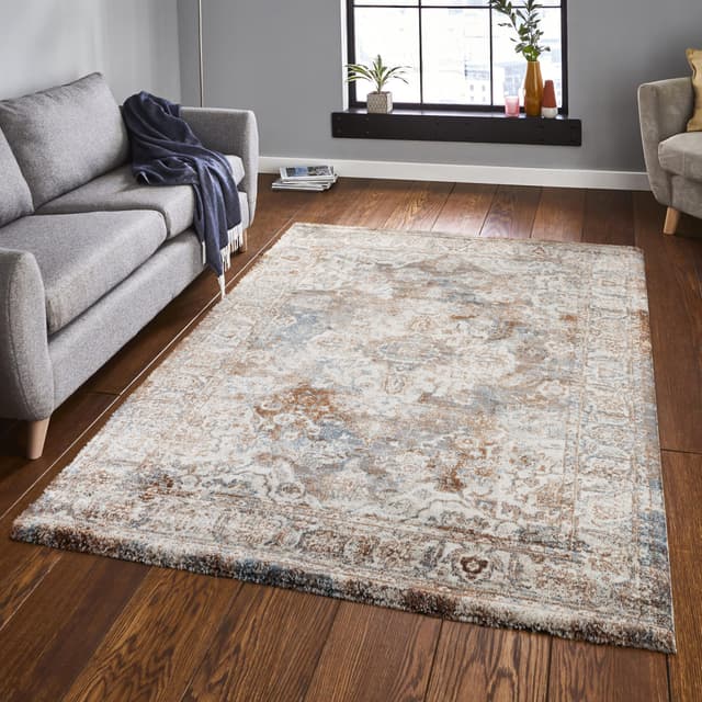 Cornelia A859B Area Rug Orange/Cream — photo 2