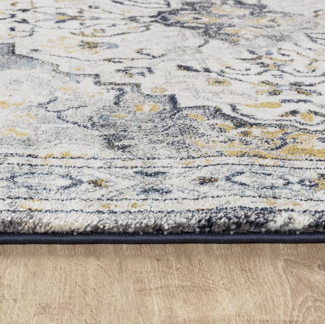 Cornelia B147A Area Rug Yellow/Navy — photo 6