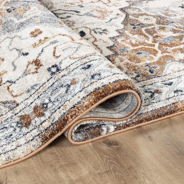 Cornelia B147A Area Rug Ivory/Orange — photo 3