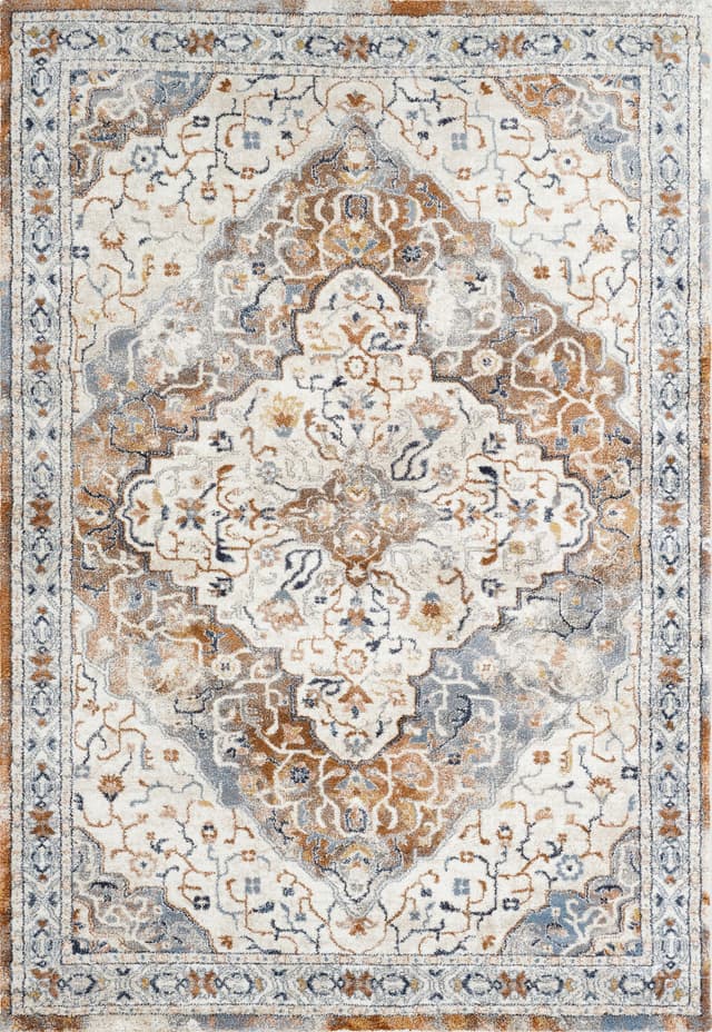 Cornelia B147A Area Rug Ivory/Orange — photo 1