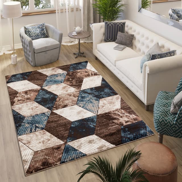 Argon 896 Area Rug Beige/Navy — photo 2