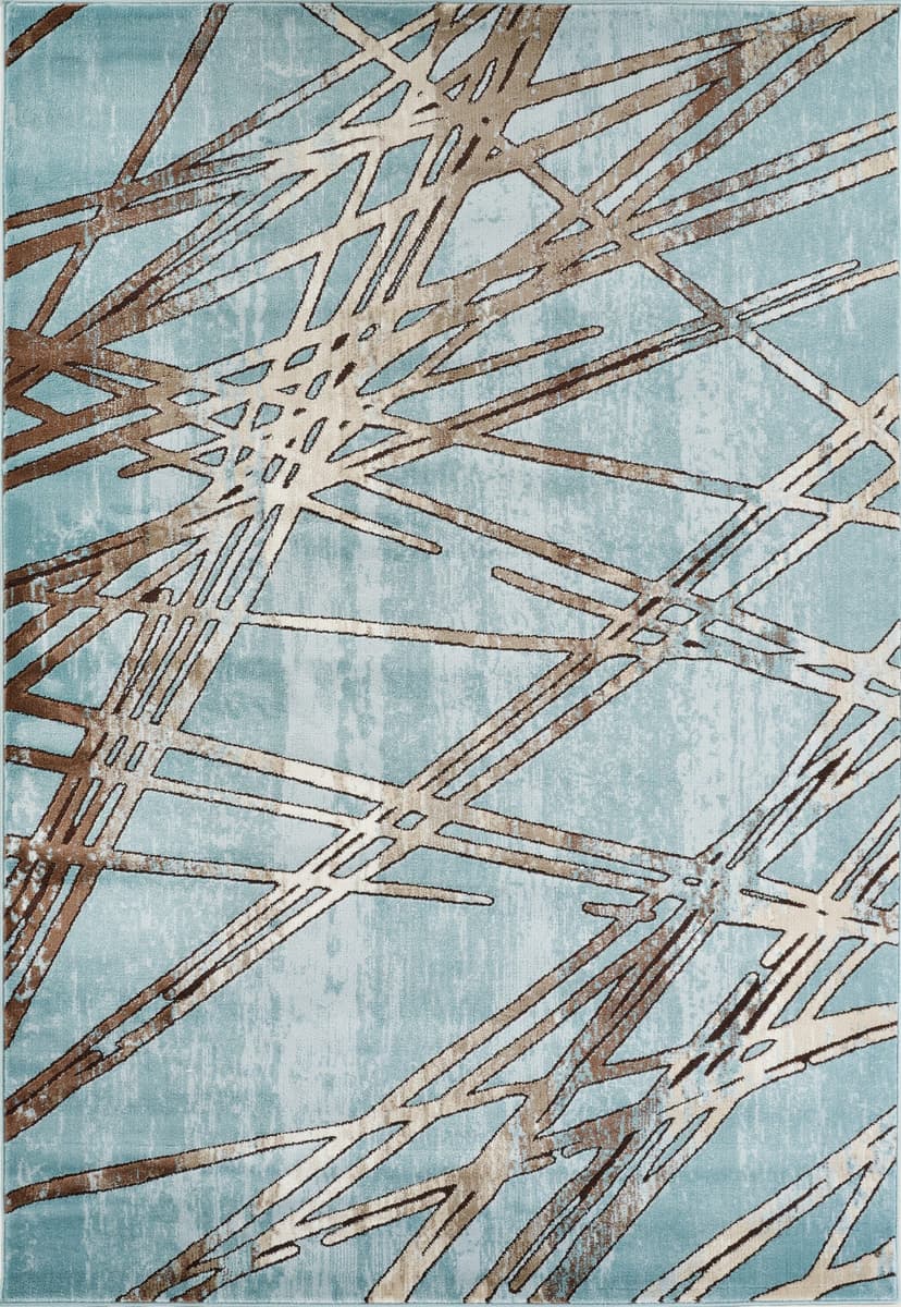Argon 9615 Area Rug Blue/Blue
