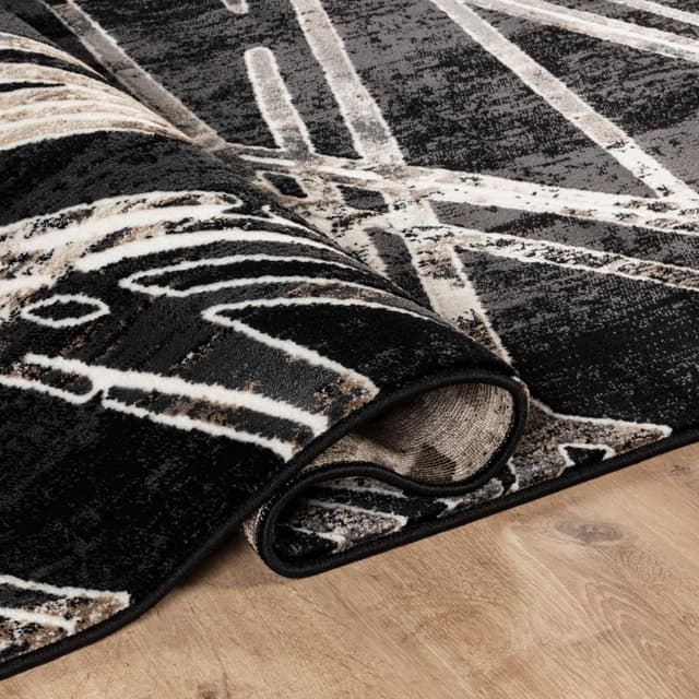 Argon 9615 Area Rug Black/Black — photo 3