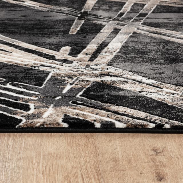 Argon 9615 Area Rug Black/Black — photo 4