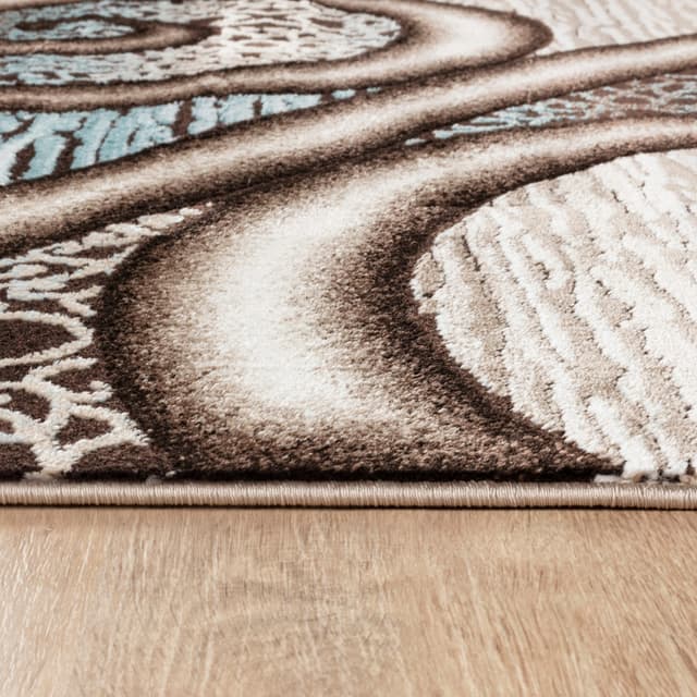 Argon 8659 Area Rug Blue/D.Beige — photo 3