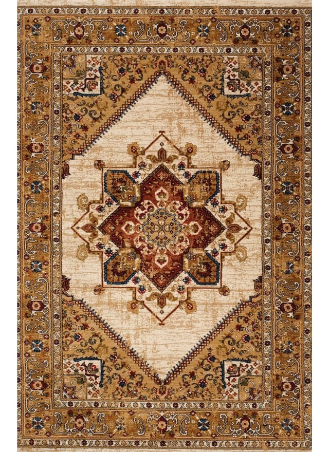 Tashkent 6080A Area Rug Cream/Cream — photo 1