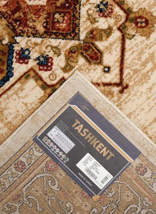 Tashkent 6080A Area Rug Cream/Cream — photo 4