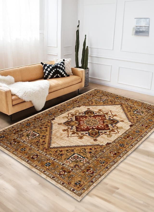 Tashkent 6080A Area Rug Cream/Cream — photo 5