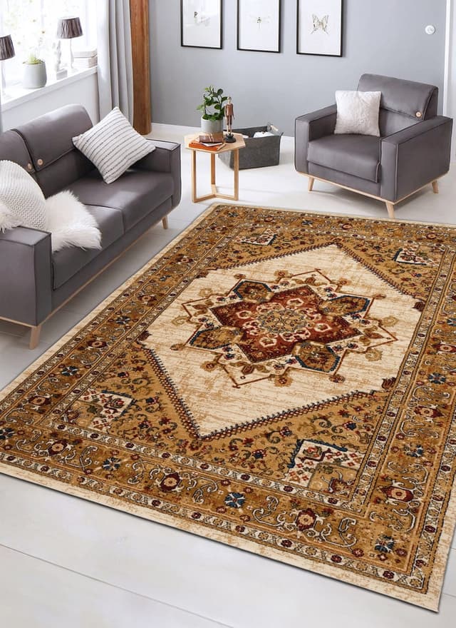 Tashkent 6080A Area Rug Cream/Cream — photo 7