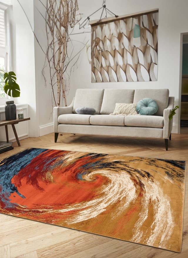 Mongolia 6461A Area Rug Red/Red — photo 6