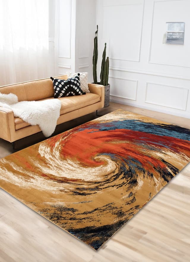 Mongolia 6461A Area Rug Red/Red — photo 5