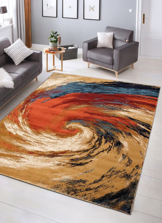 Mongolia 6461A Area Rug Red/Red — photo 7