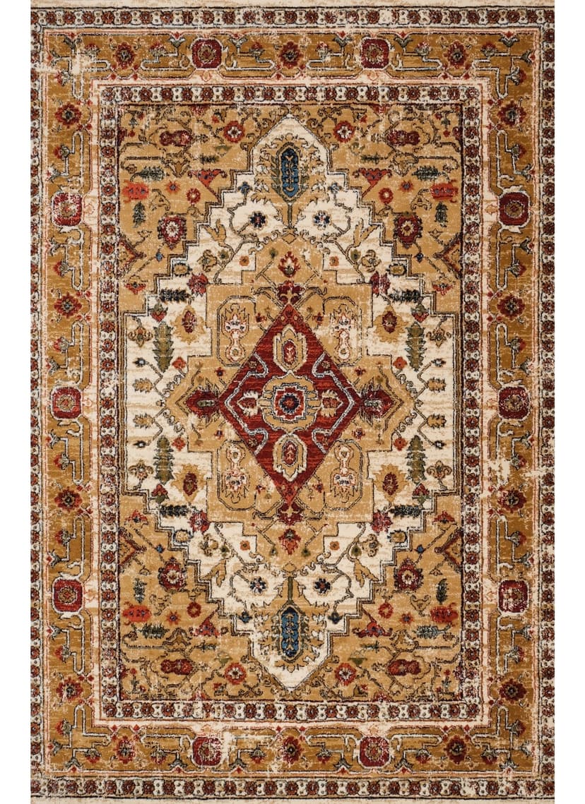Mongolia 6083B Area Rug Cream/Cream