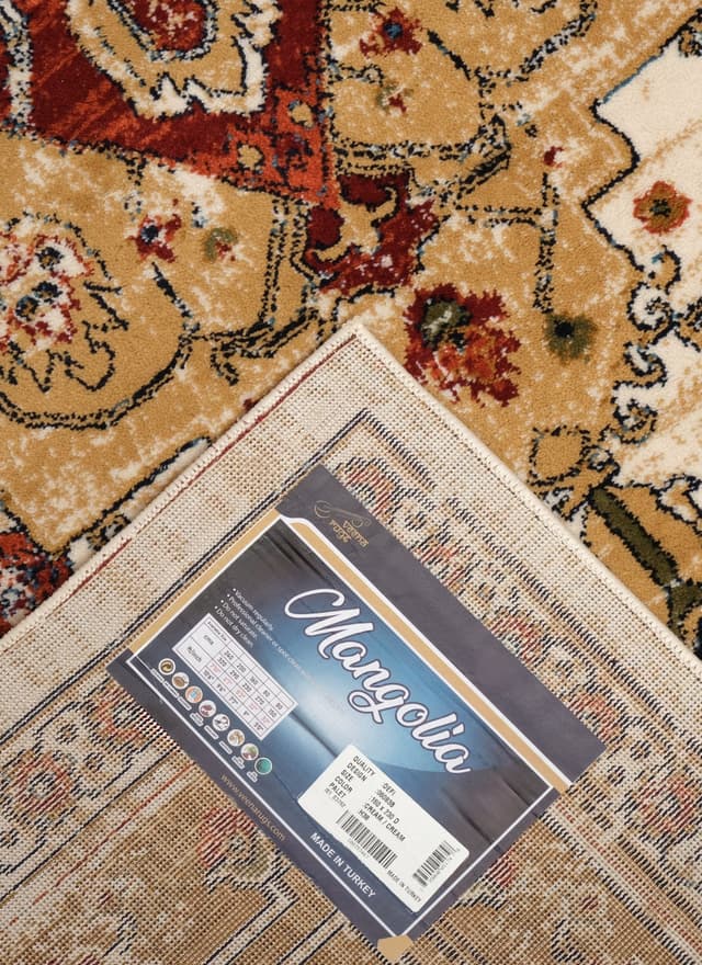 Mongolia 6083B Area Rug Cream/Cream — photo 4