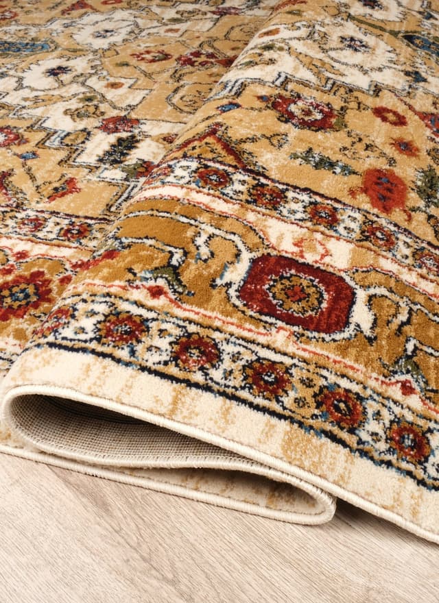 Mongolia 6083B Area Rug Cream/Cream — photo 2