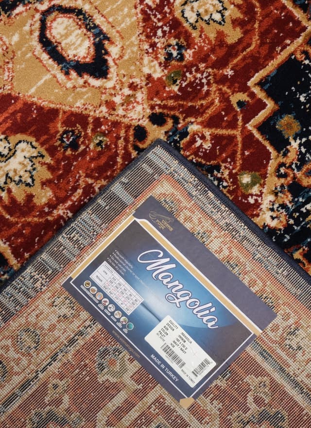 Mongolia 6083B Area Rug Navy/Navy — photo 4