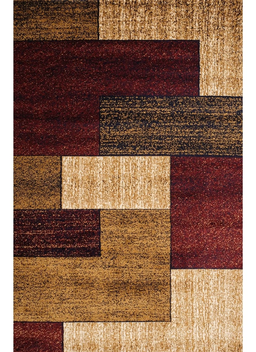 Mongolia 2815A Area Rug Red/Red