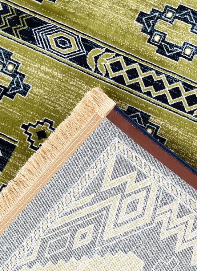 Kandahar E927A Area Rug Green Navy — photo 4