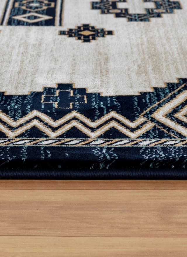 Kandahar E927A Area Rug Cream/Navy — photo 3