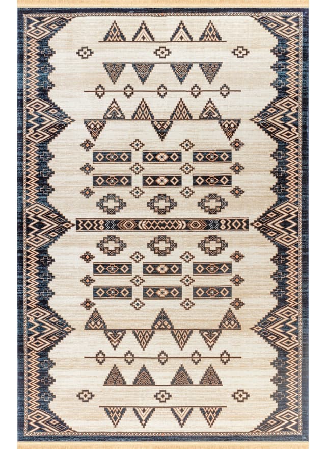 Kandahar E927A Area Rug Cream/Navy — photo 1