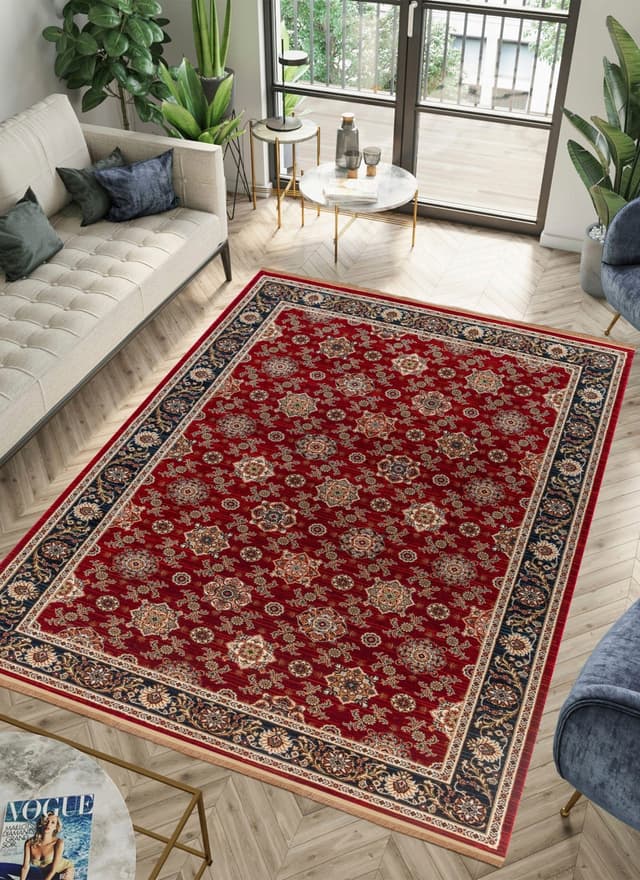 Kandahar D529B Area Rug Red — photo 5