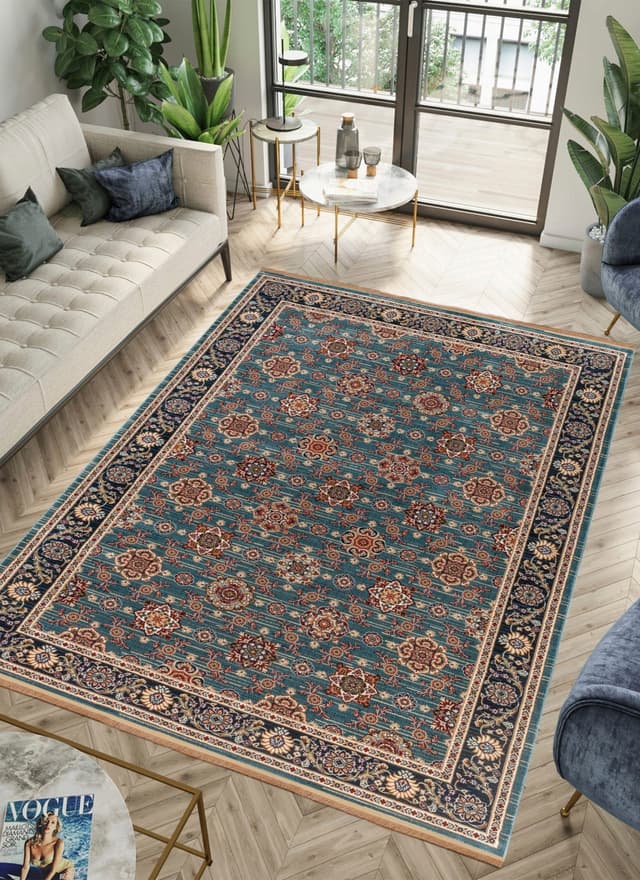 Kandahar D529B Area Rug Blue — photo 5