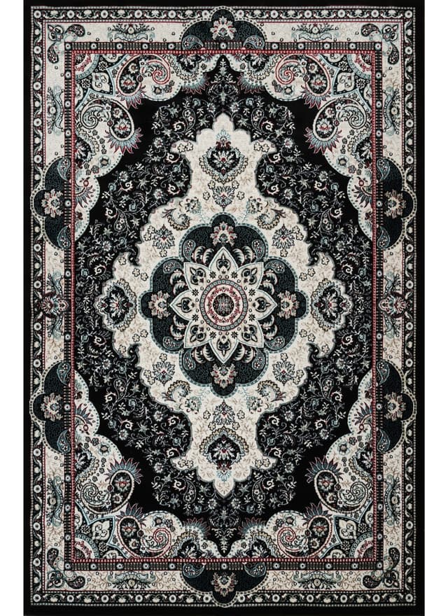 Hereke 470 Area Rug Black — photo 1