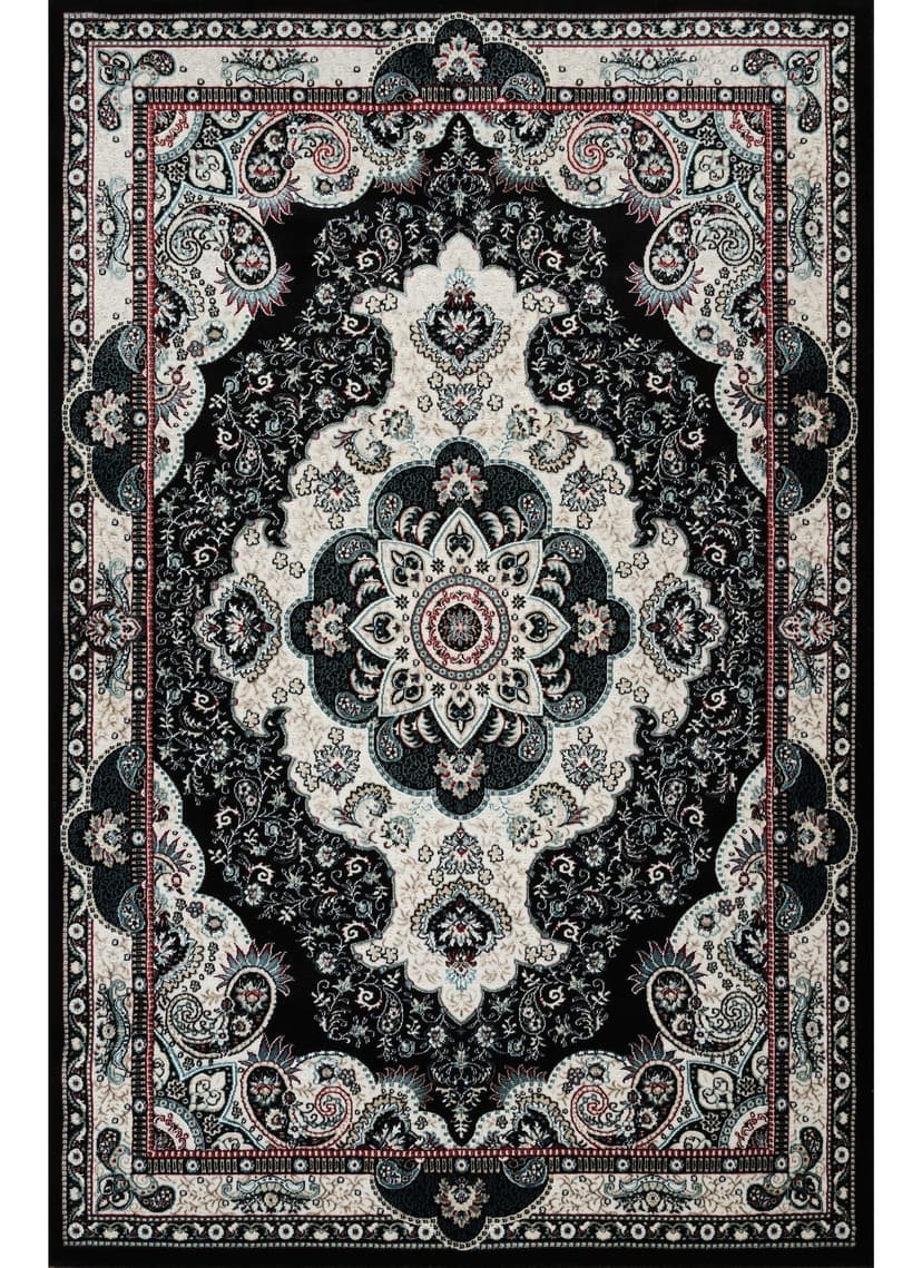 Hereke 470 Area Rug Black